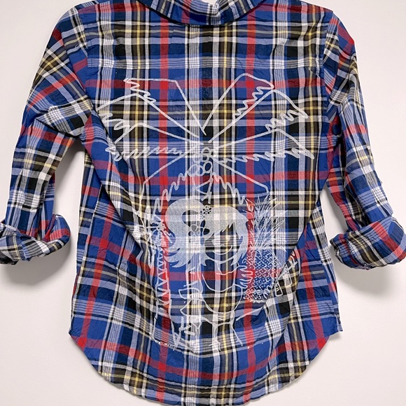 Hawaiian Button Shirt w Lining (88 Tees) - Picture 6 of 6